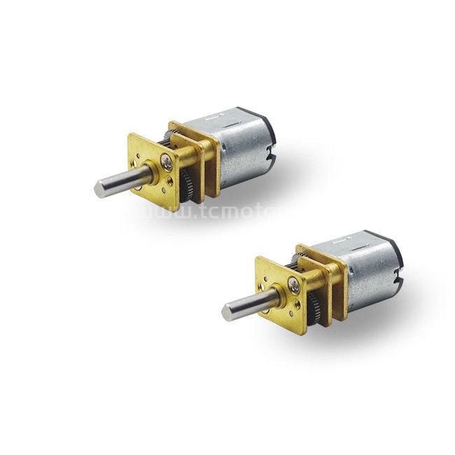 12mm Miniature DC Gear Motor 3v 6v 12v 12GFN10 For Smart Lock RoHS Approved
